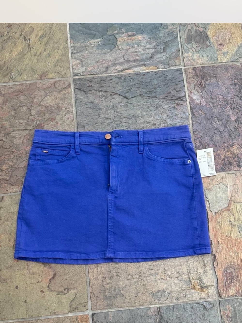 Blue Women's Denim Mini Skirt - Joes Jeans